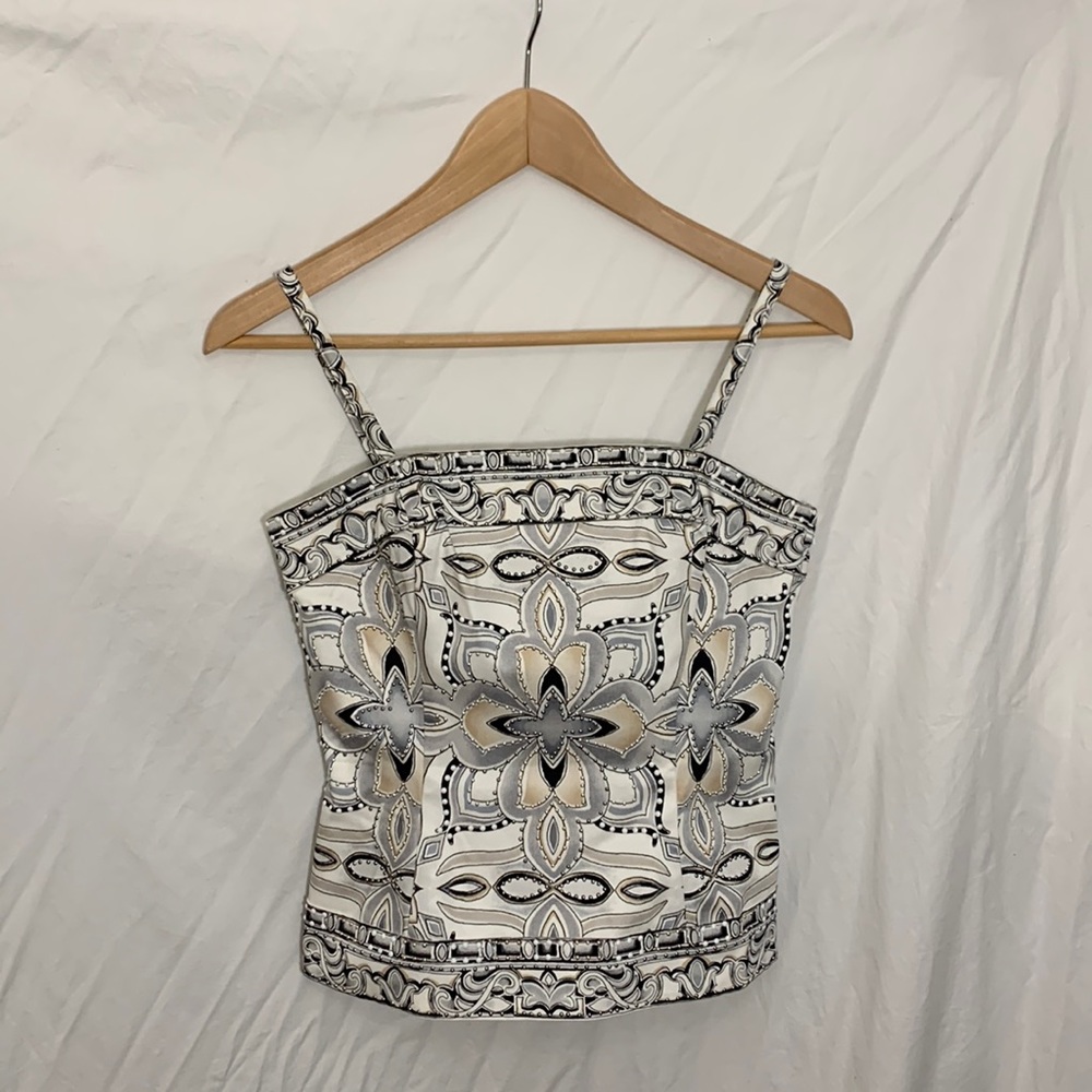 White House Black Market Elegant Formal Top Strapless